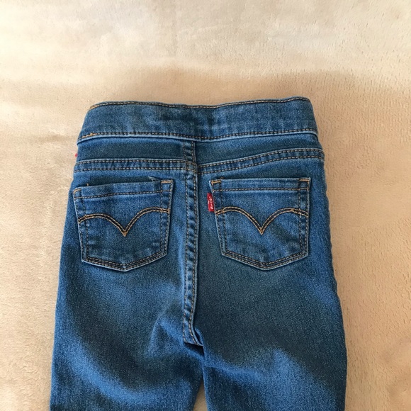 Levi’s Baby Skinny Leg Jeggings - Size 18M - Picture 4 of 7